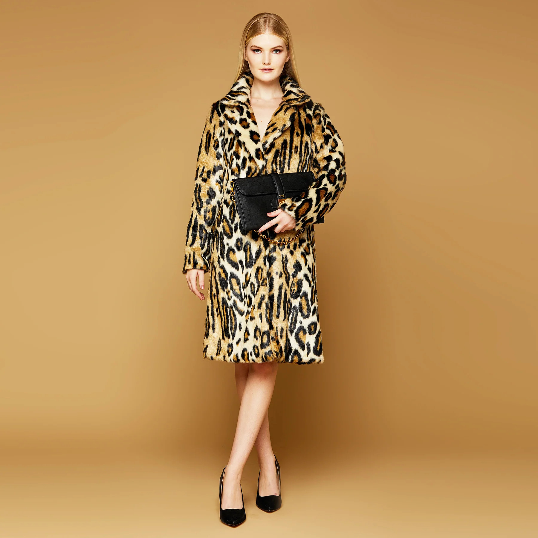 MME. LEOPARD 3/4 Coat | MME.MINK