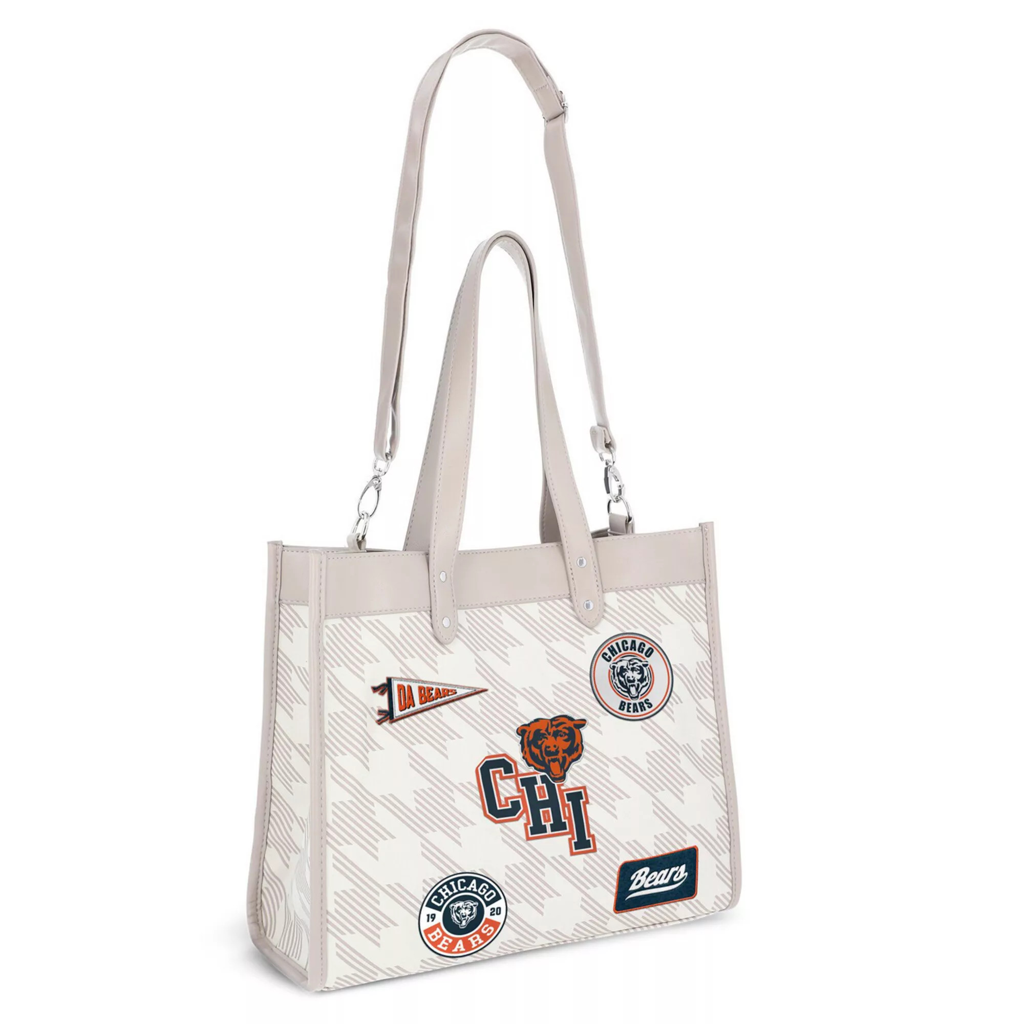 WEAR by Erin Andrews Chicago Bears Patch Printed Tote Bag | Kohl's