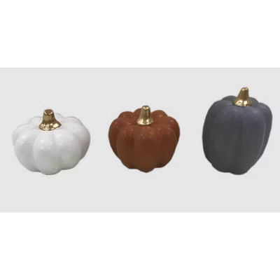 3pk Ceramic Pumpkins - Bullseye's Playground™ | Target