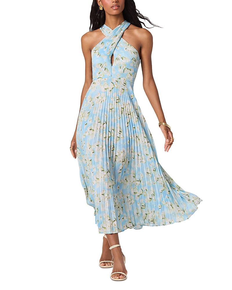 Astr the Label Samantha Pleated Back Cutout Dress | Bloomingdale's (US)