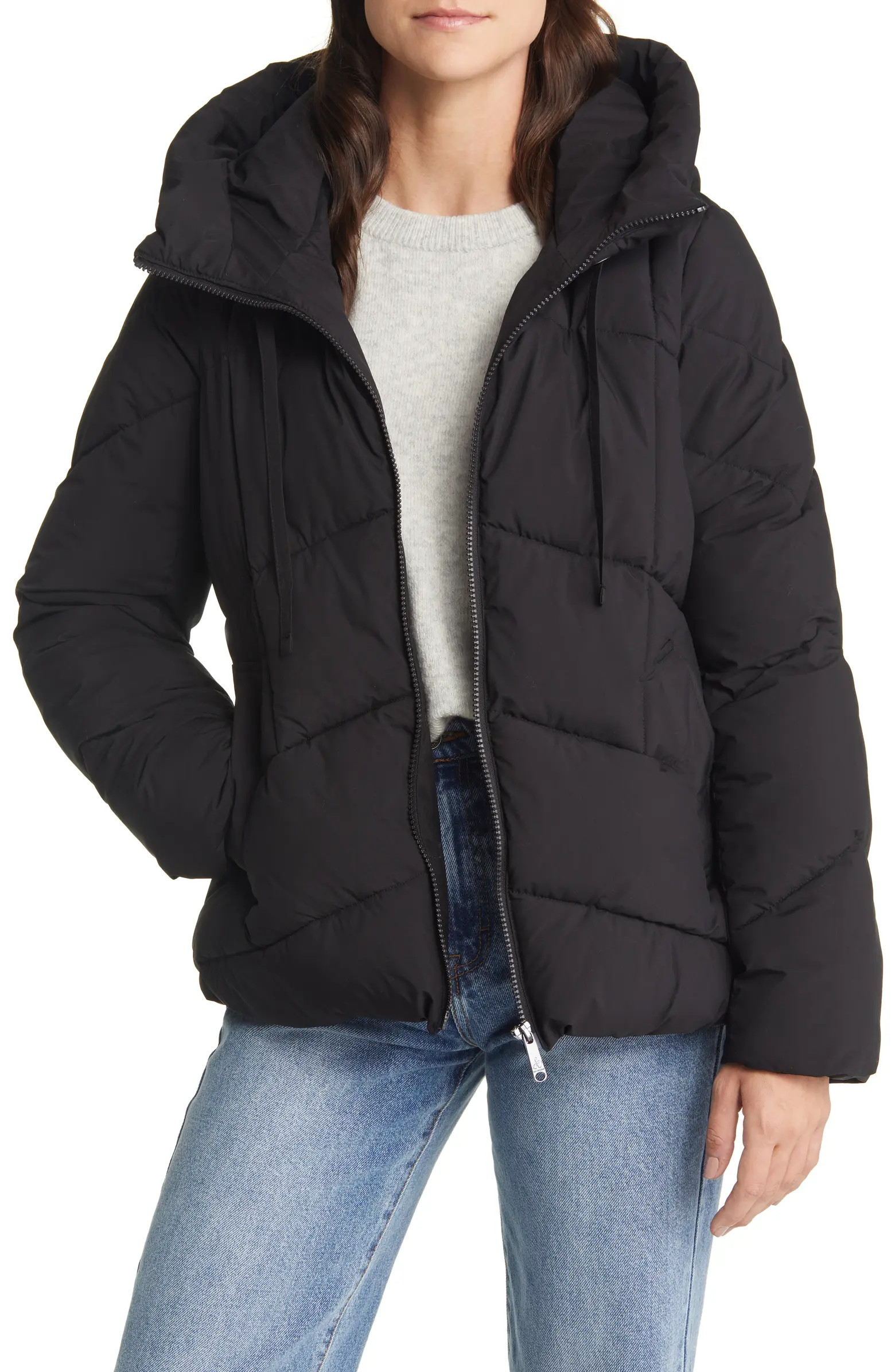 Sam Edelman Hooded Puffer Coat | Nordstrom | Nordstrom