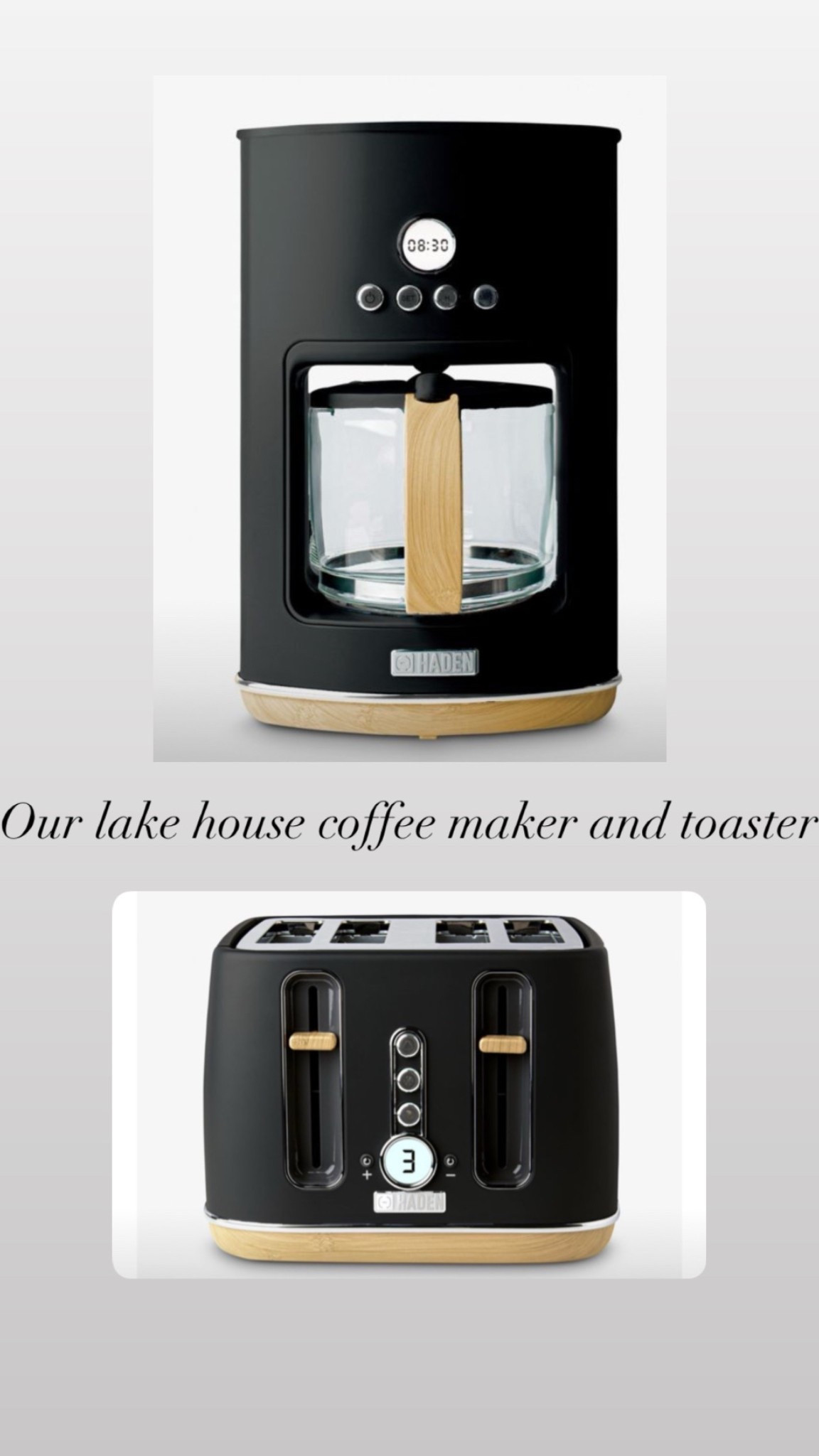 Crate and barrel coffee maker and toaster 

#LTKcanada