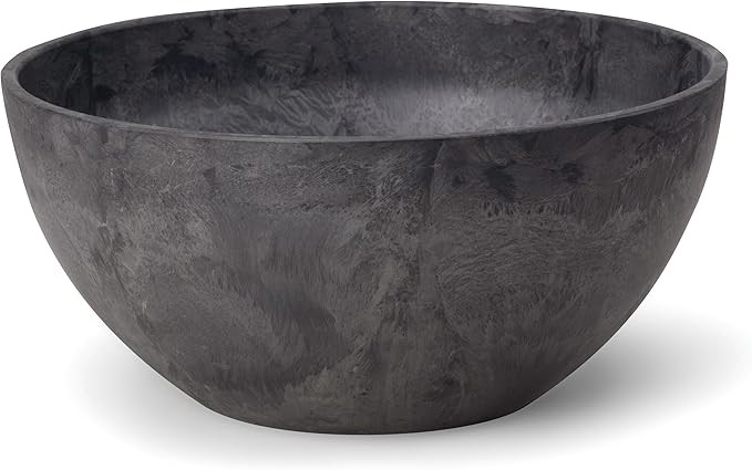 Novelty Napa Bowl Planter, 10-Inch, Black | Amazon (US)