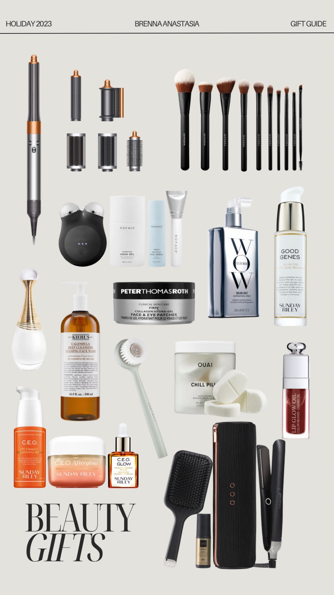 A few of my favorite beauty, skin and hair products that would be great gift ideas this season. The Sunday Riley Lactic Acid and Peter Thomas Roth eye patches are must-haves! The Dyson Airwrap would be a great splurge gift for her! 

Gift guide, beauty gift ideas, Gifts for her, gift guide, holiday gifts

#LTKGiftGuide #LTKHoliday #LTKbeauty