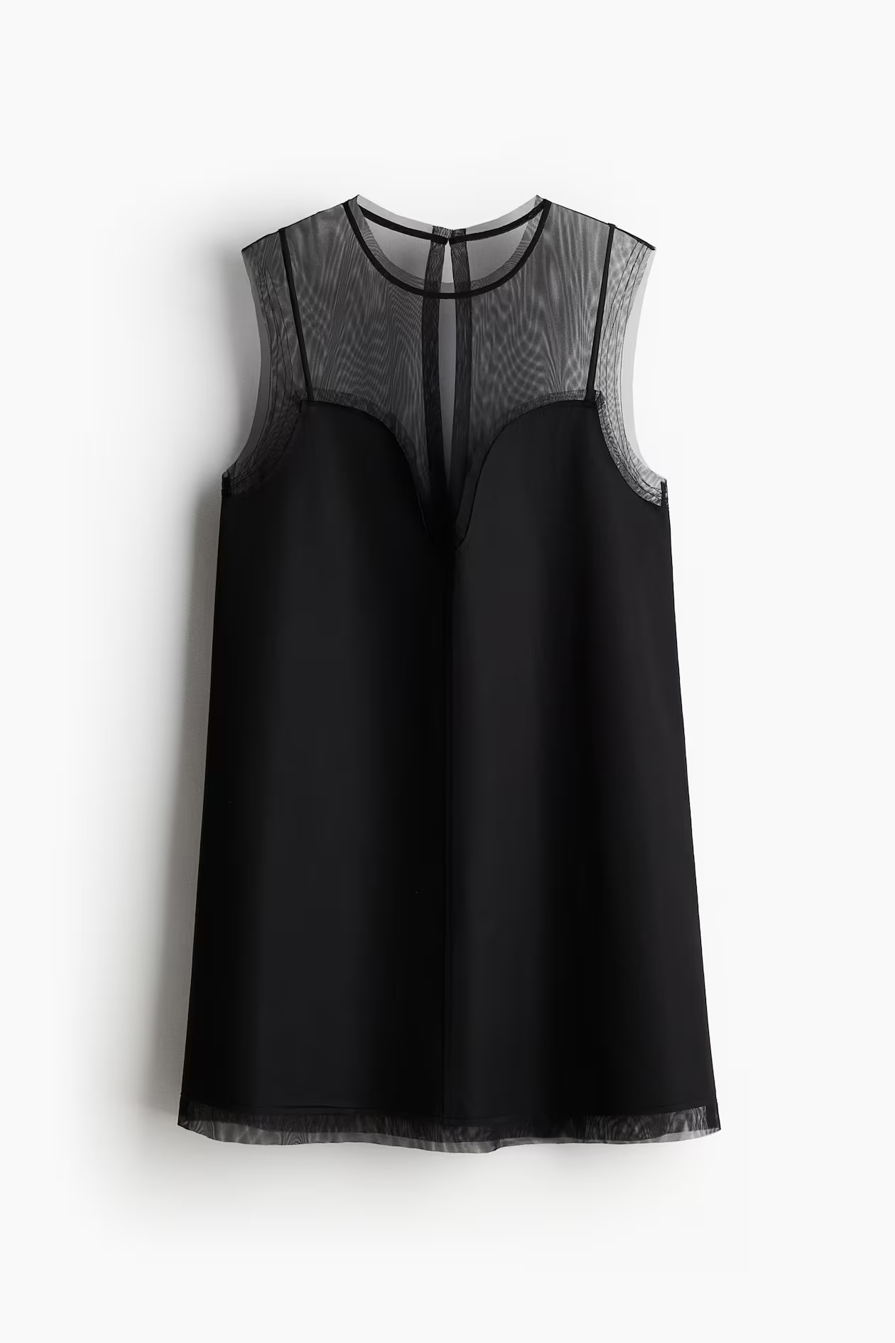 Layered crêpe satin dress£84.99BlackSizeFew pieces leftXSSMLXLXXLSelect sizeNew ArrivalDescript... | H&M (UK, MY, IN, SG, PH, TW, HK)