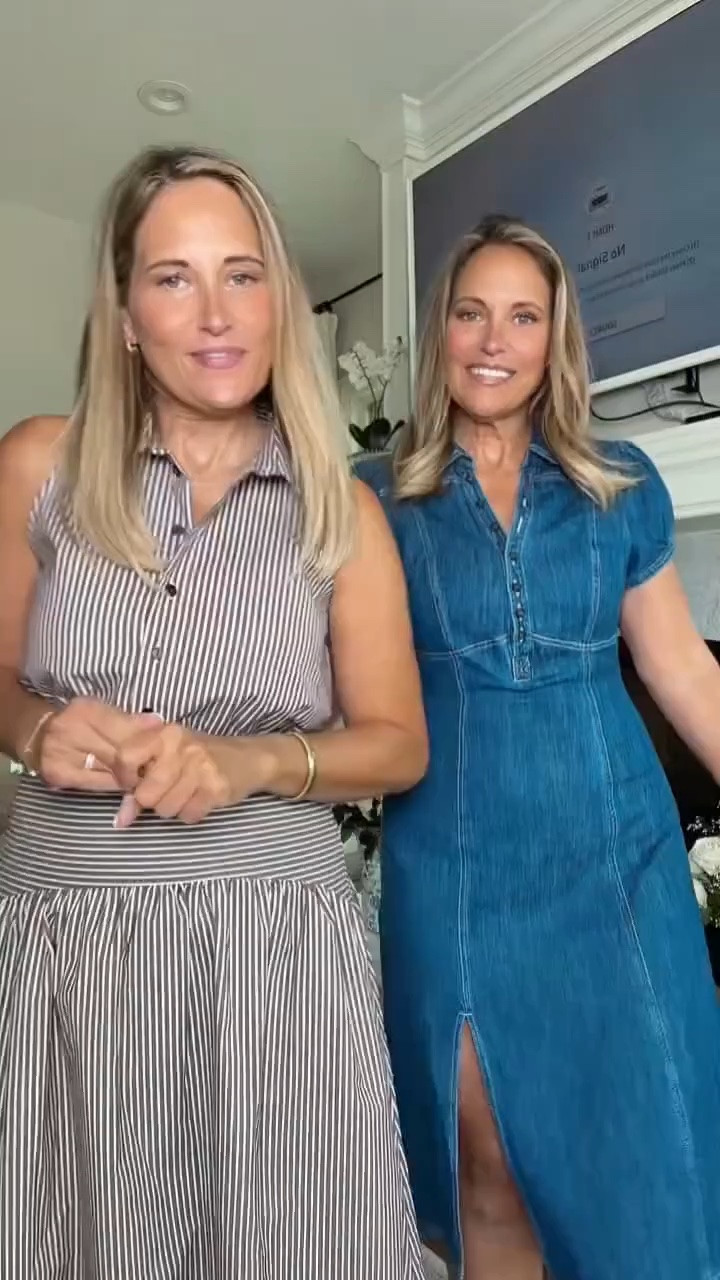 This denim dress is one of those pieces that makes getting dressed so easy. It works just as well for everyday plans and lunch dates as it does for a casual fall weekend, and you can easily switch up the accessories and shoes to change the look. Comfortable, versatile, and definitely a piece I’ll be reaching for on repeat.

#LTKSeasonal #LTKOver40 #LTKMidsize