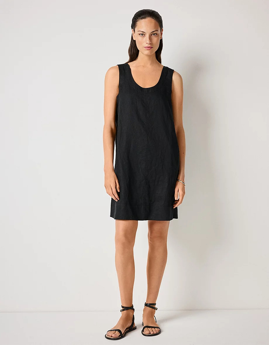 Linen Shift Dress | The White Company UK & ROW