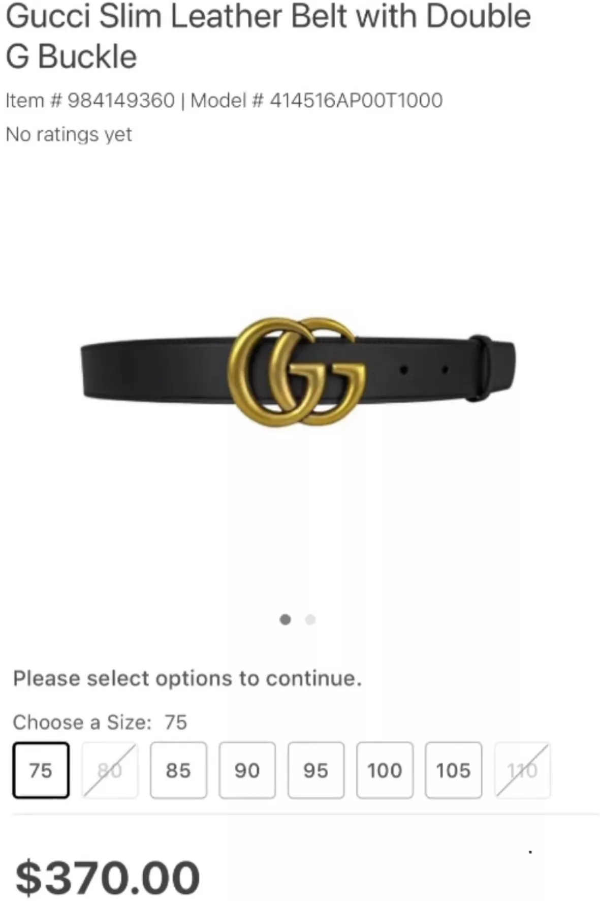 GG belt bag curated on LTK