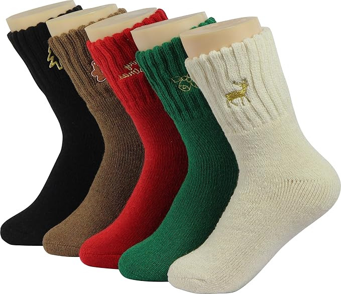 Weweya Boot Socks for Women - Thick Winter Socks - Knit Warm Socks - Gifts for Women | Amazon (US)