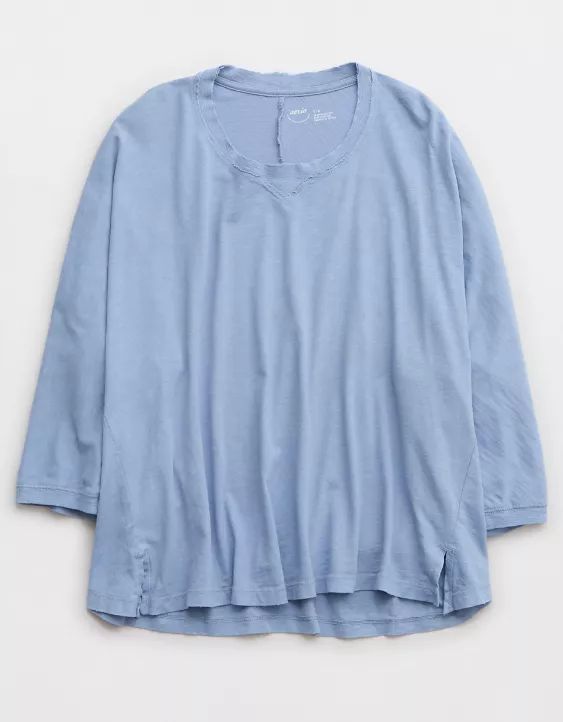 Aerie Slouchy Oversized T-Shirt | American Eagle Outfitters (US & CA)