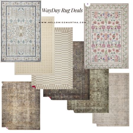 Loving all these rigs that are at least 40% off for WayDay!  
#LTKxWayDay #rugsale #wayfair #rugs

#LTKsalealert #LTKhome