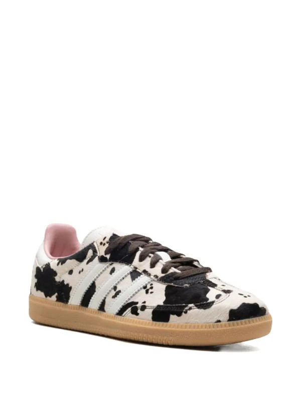 Adidas Samba OG "Cow Print" Sneakers | Brown | FARFETCH | Farfetch Global
