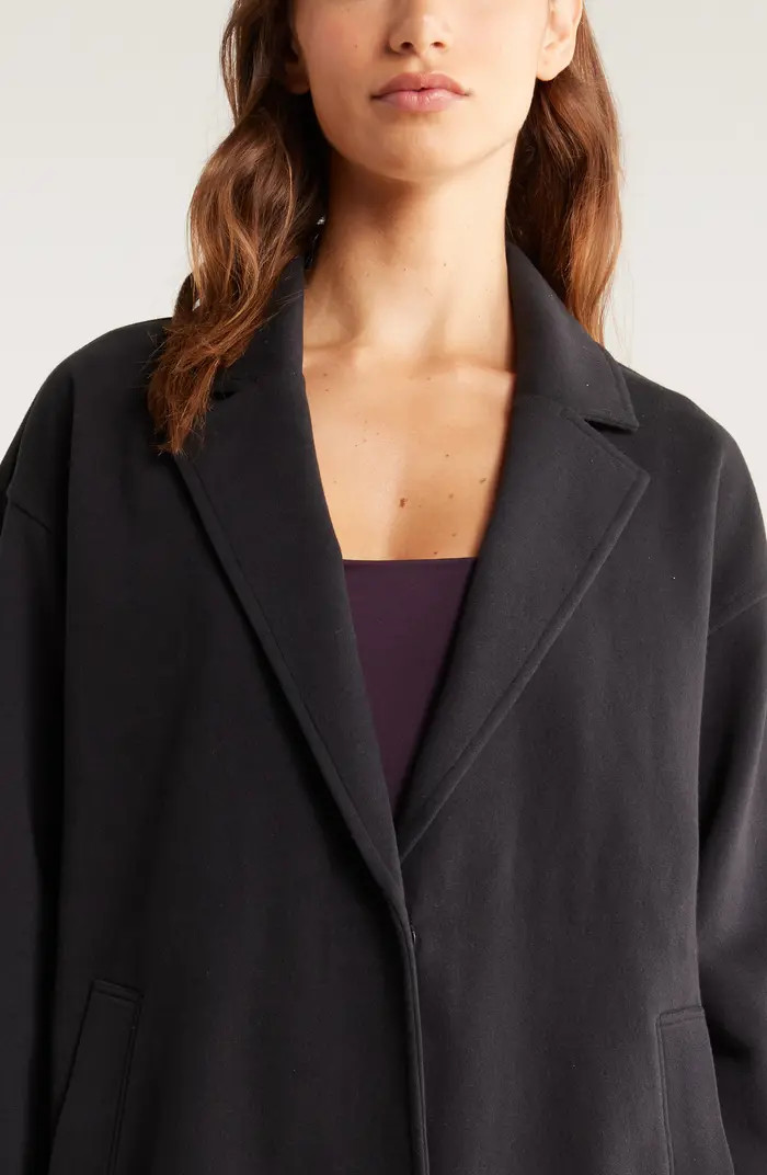 Cloud Fleece Longline Coat | Nordstrom