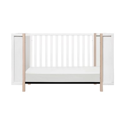 Bingo 3-in-1 Convertible Crib Finish: Washed Natural / White | Wayfair North America