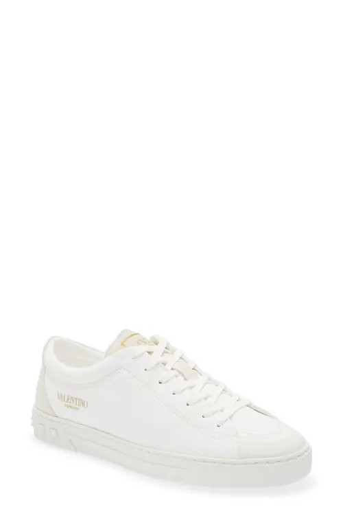 Valentino Cityplanent Sneaker in Bianco/Bianco/Bianco at Nordstrom, Size 7Us | Nordstrom