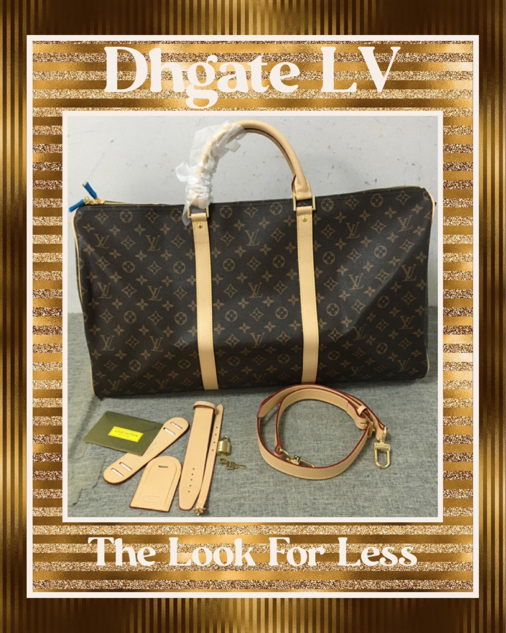 DHGate Louis Vuitton Keepall dhgatefinds 