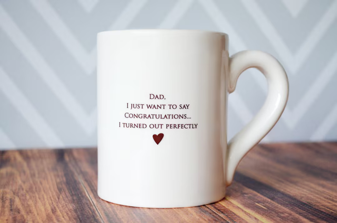 Father's Day Gift, Jumbo Coffee Mug, Funny Dad Gift, Dad Birthday Gift Idea, Dad, I Just Want to ... | Etsy (US)