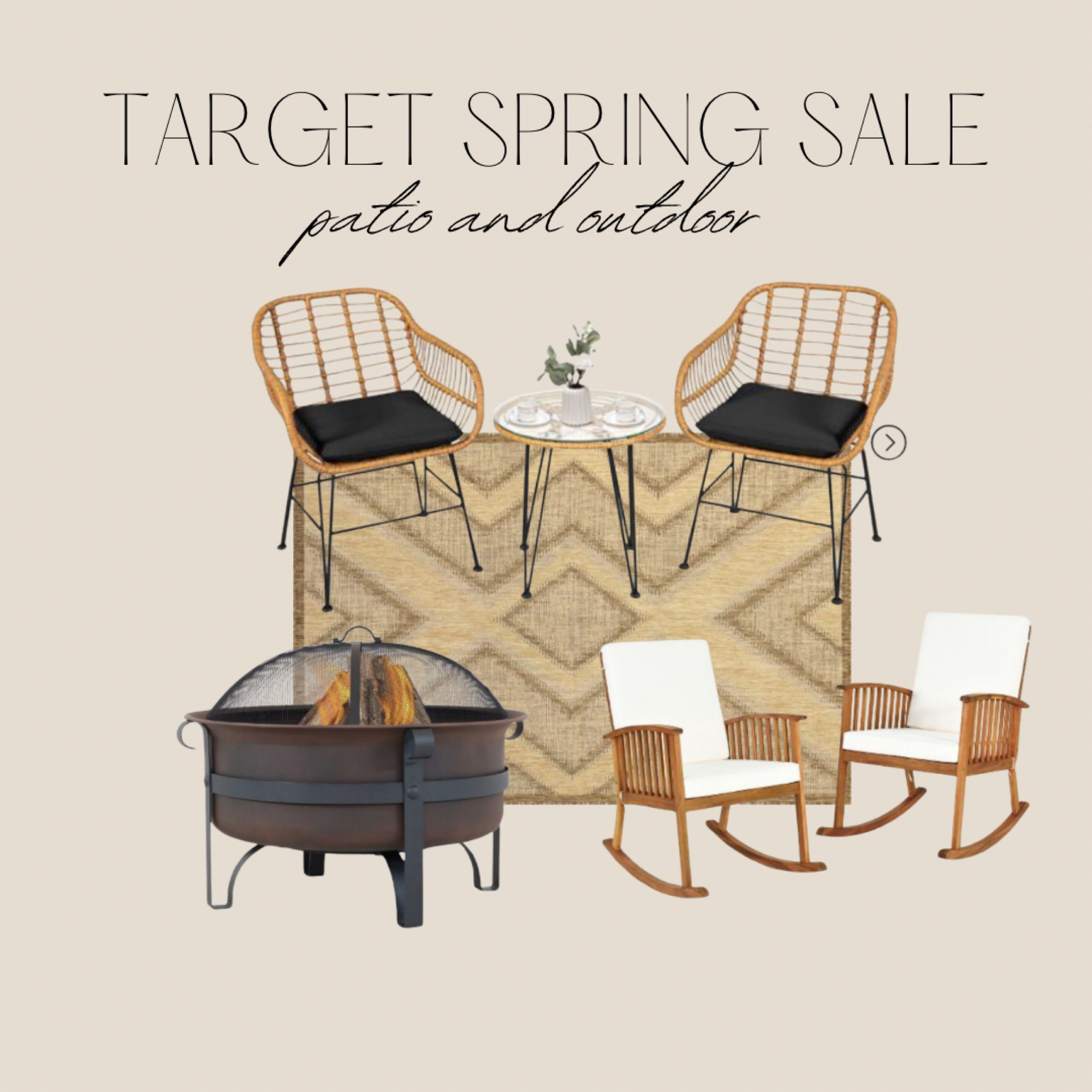 Target is having a big spring sale! Loving their patio furniture options 

#LTKxTarget #LTKhome
