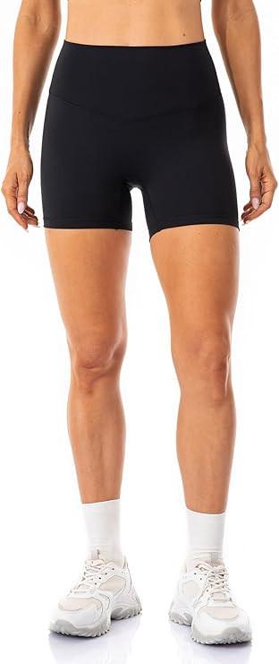Lavento Women's All Day Soft Biker Shorts 3"/ 5"/ 7" - High Waisted Workout Gym Running Yoga Shor... | Amazon (US)