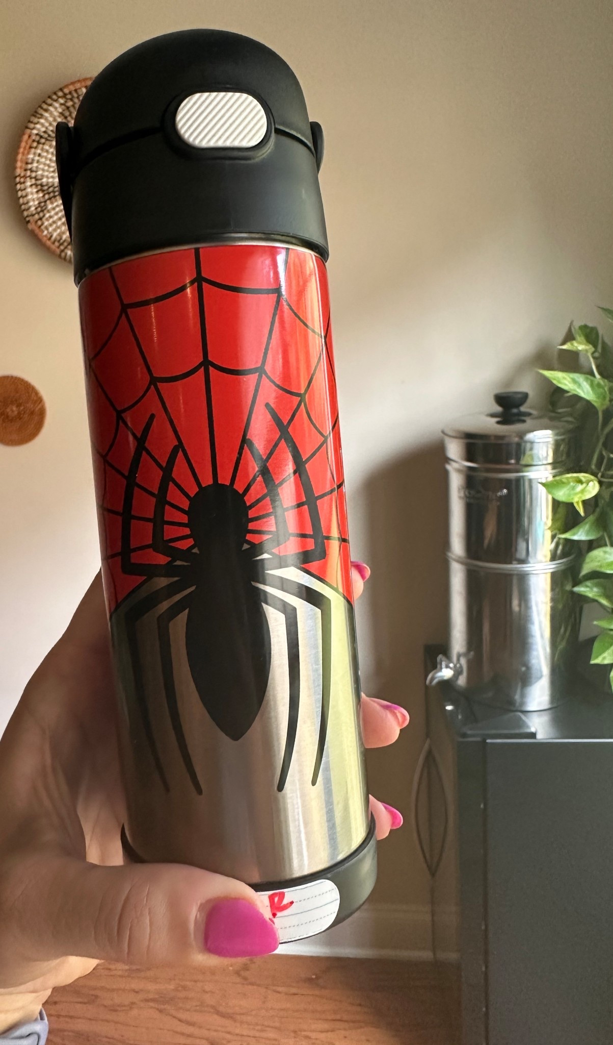 My 3.5 year old son is LOVING all things Spider-Man right now. These water bottles are great for school because of the 16 oz size however easy for him to hold and fit in a car cup holder. 

#LTKFamily #LTKKids #LTKFindsUnder50