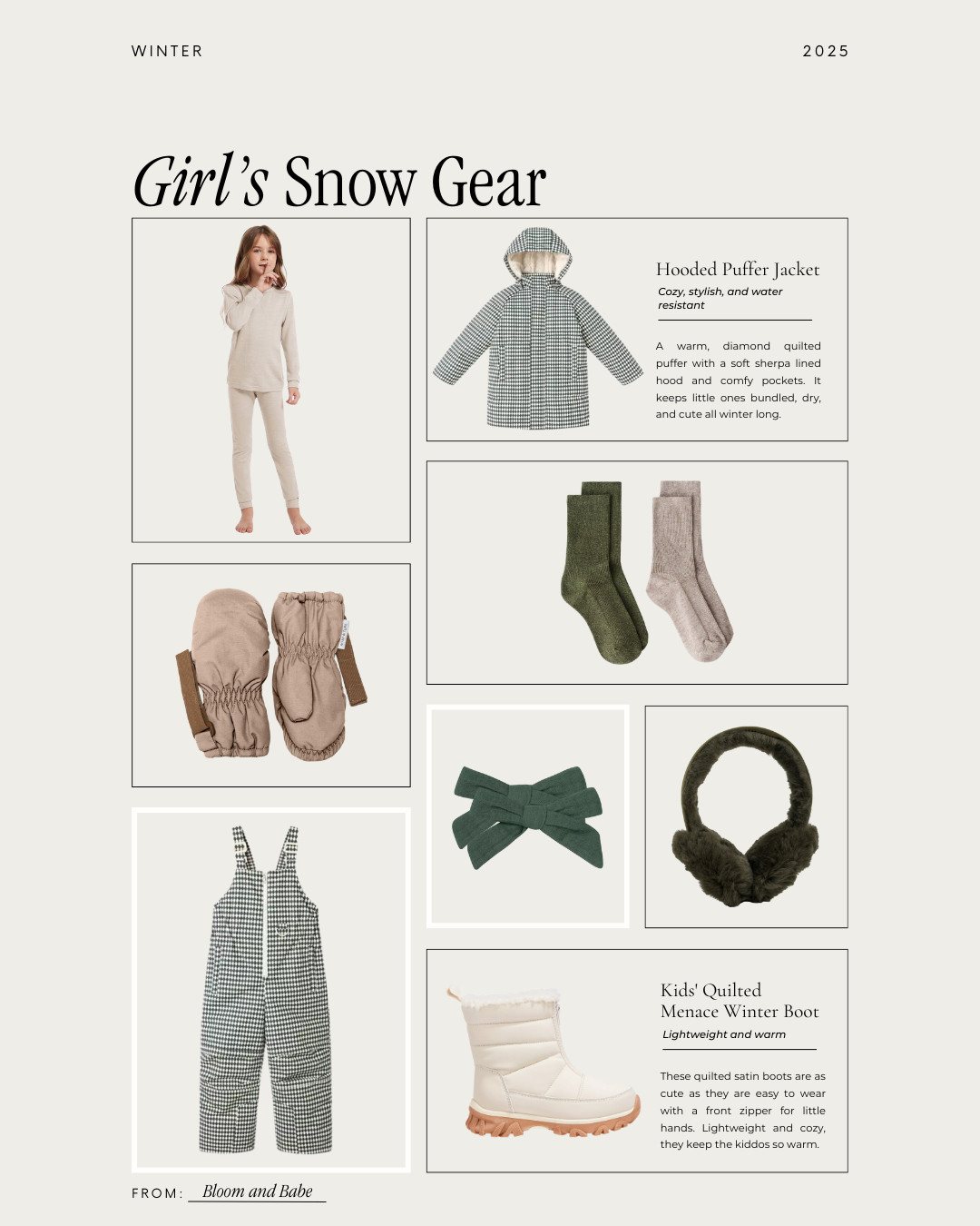 Sharing the snow gear I am loving for little girls. Comfy, durable, and ready for all the snowy adventures ahead. 

 #LTKootd #LTKSeasonal #LTKKids
