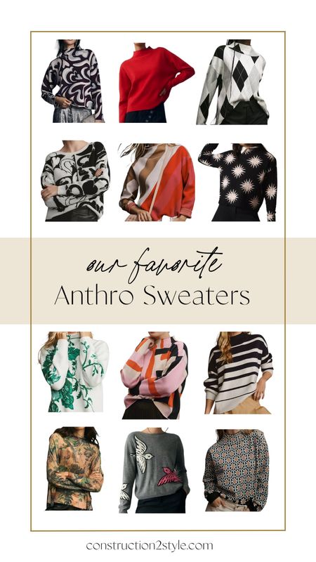 Check out some of our favorite Anthropologie sweaters! Great for family photos, thanksgiving outfits or work!

#LTKHoliday #LTKworkwear #LTKSeasonal