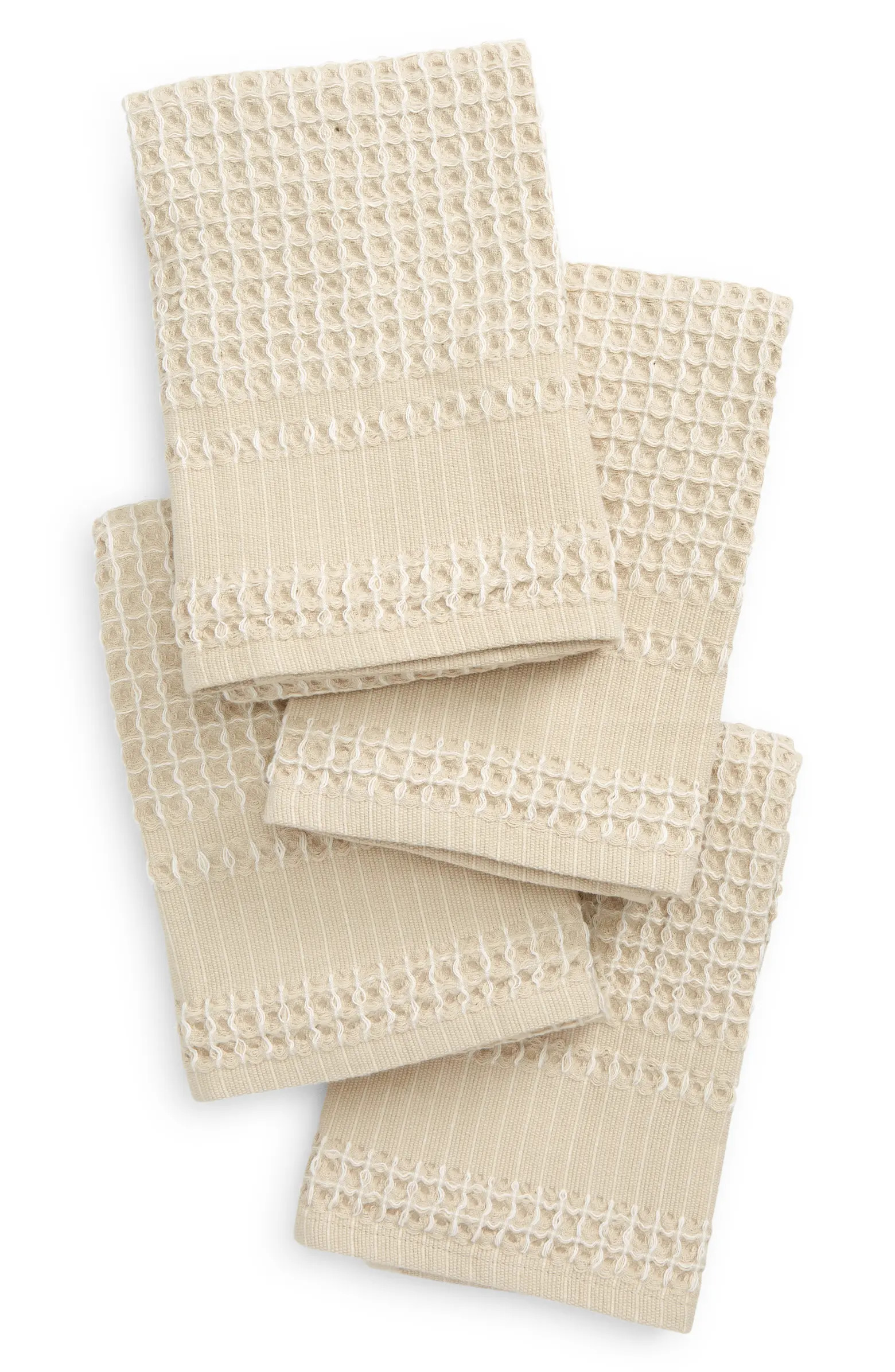 Set of 4 Waffle Kitchen Towels | Nordstrom