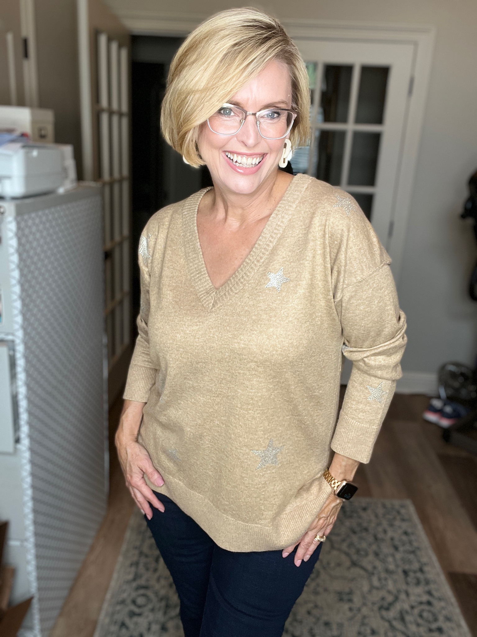 Who wants a gorgeous light weight sweater? 🙋This one from Knox Rose at Target hits me in all the feels. The sparkly stars are a magical touch! 

#LTKmidsize #LTKSeasonal