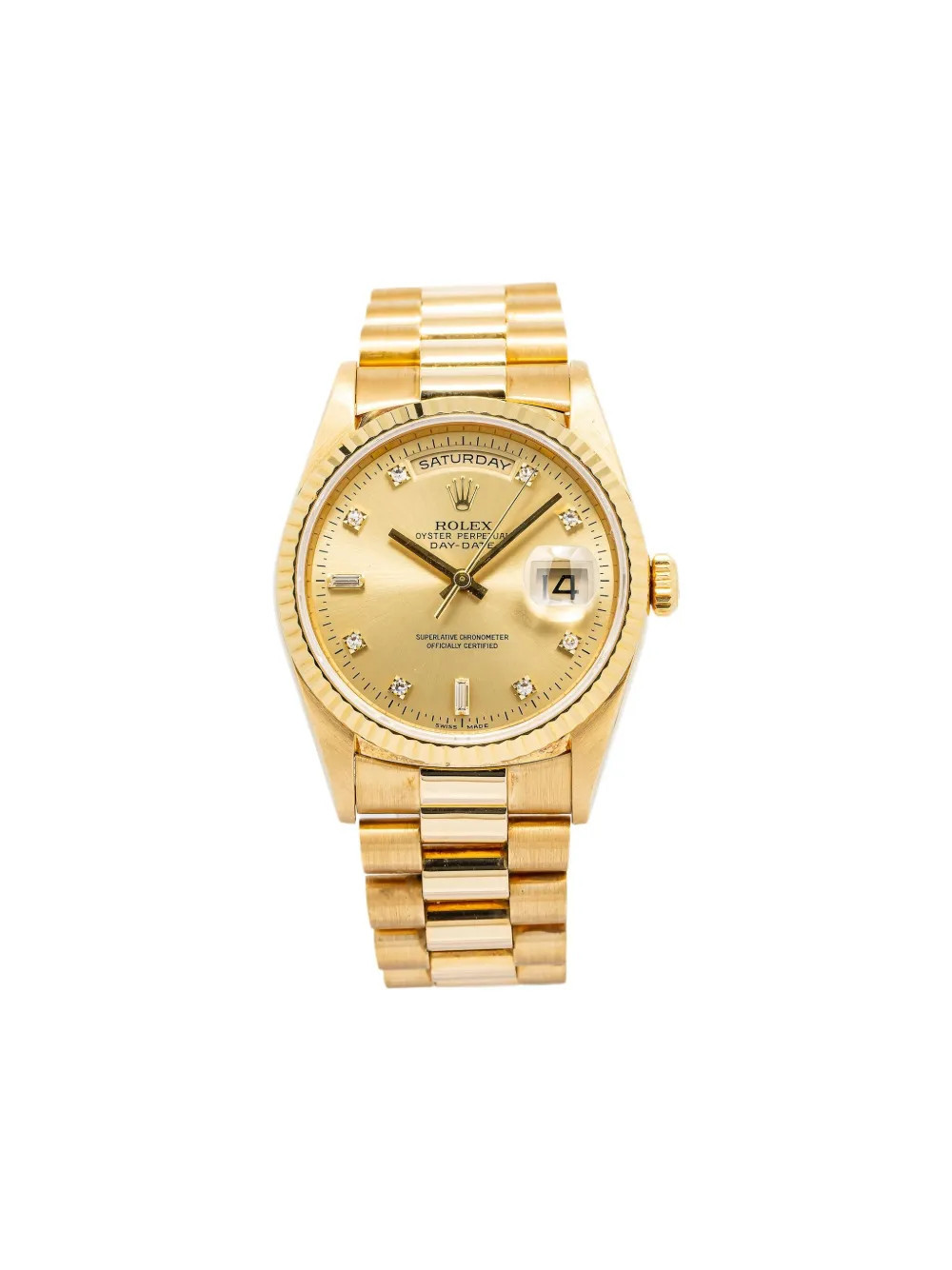 Rolex pre-owned Day-Date 36mm - Gold | Farfetch Global