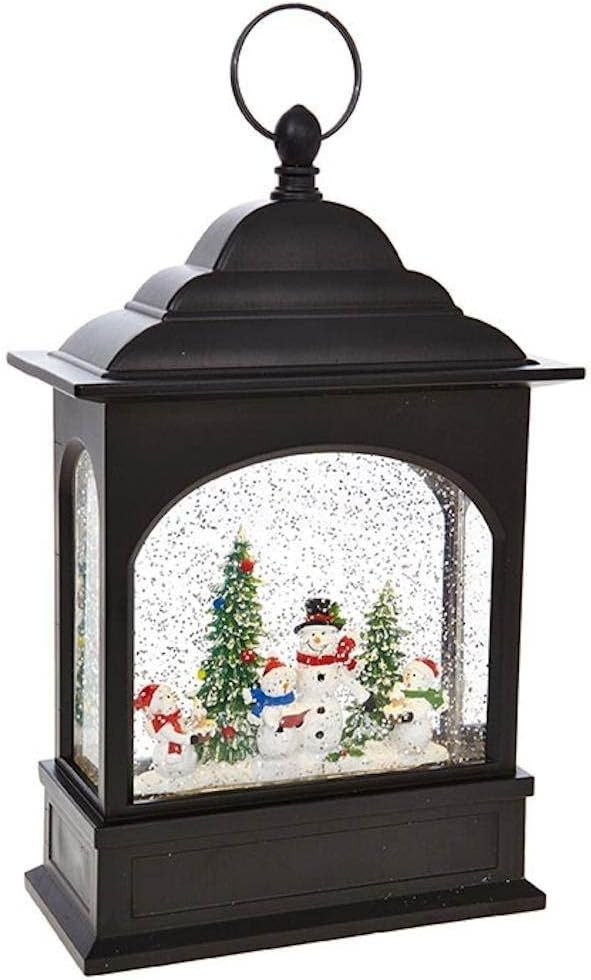 RAZ Imports Snowman Caroler Lighted Water Lantern 11 Inch Lighted Christmas Snow Globe with Swirl... | Amazon (US)