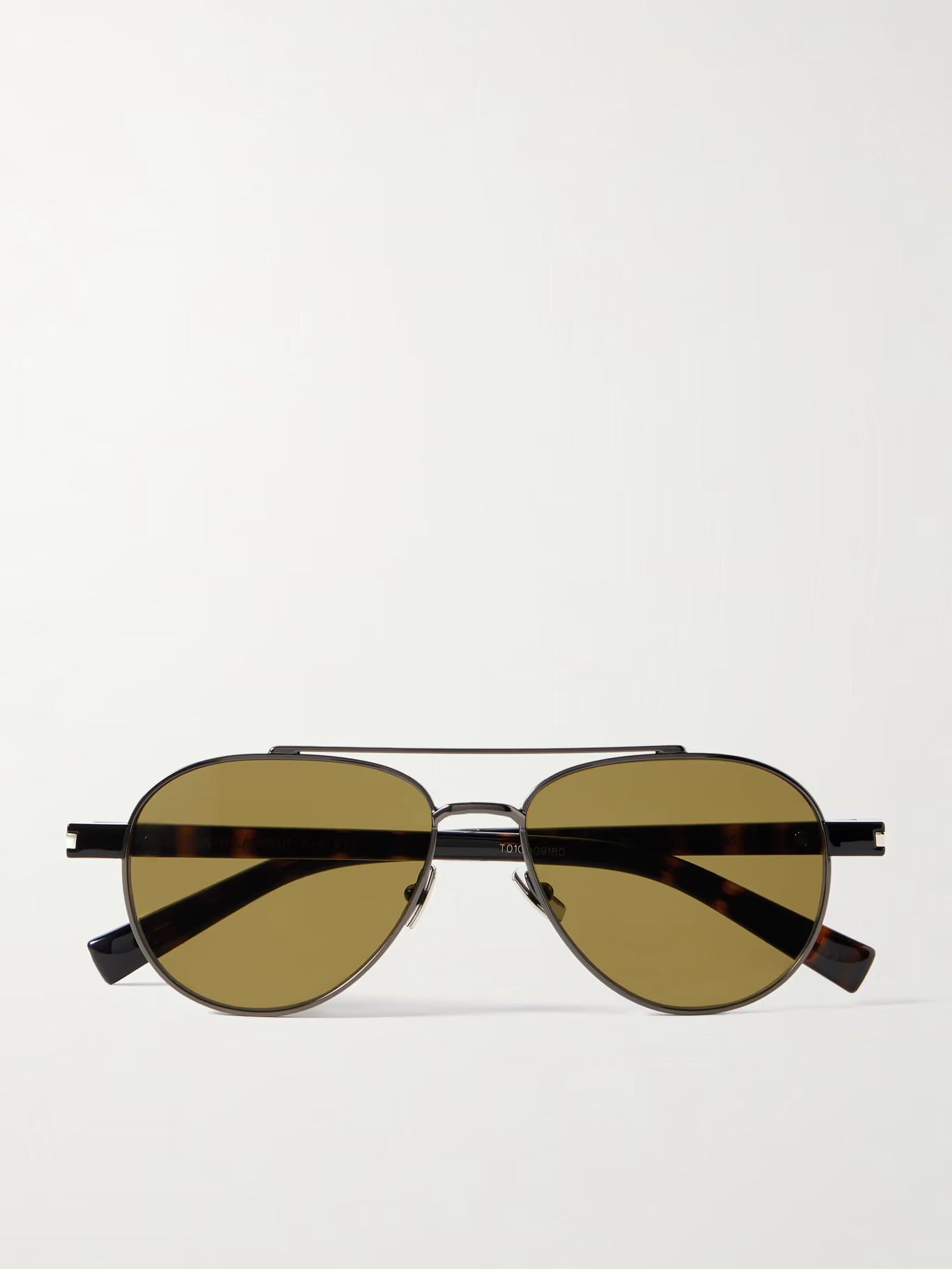 Aviator-Style Gunmetal-Tone and Tortoiseshell Acetate Sunglasses | Mr Porter (EMEA)