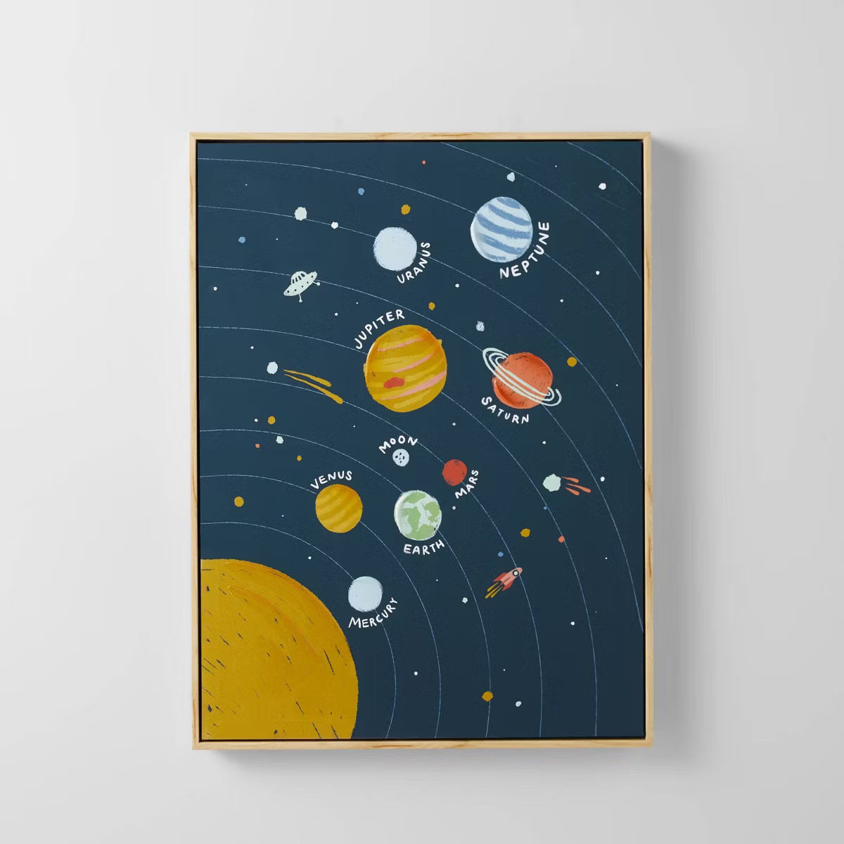 Space Kids' Wall Art - Pillowfort™ | Target