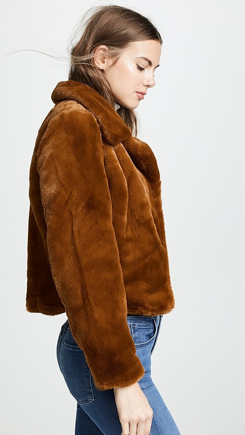 BLANKNYC Cropped Faux Fur Jacket | SHOPBOP | Shopbop