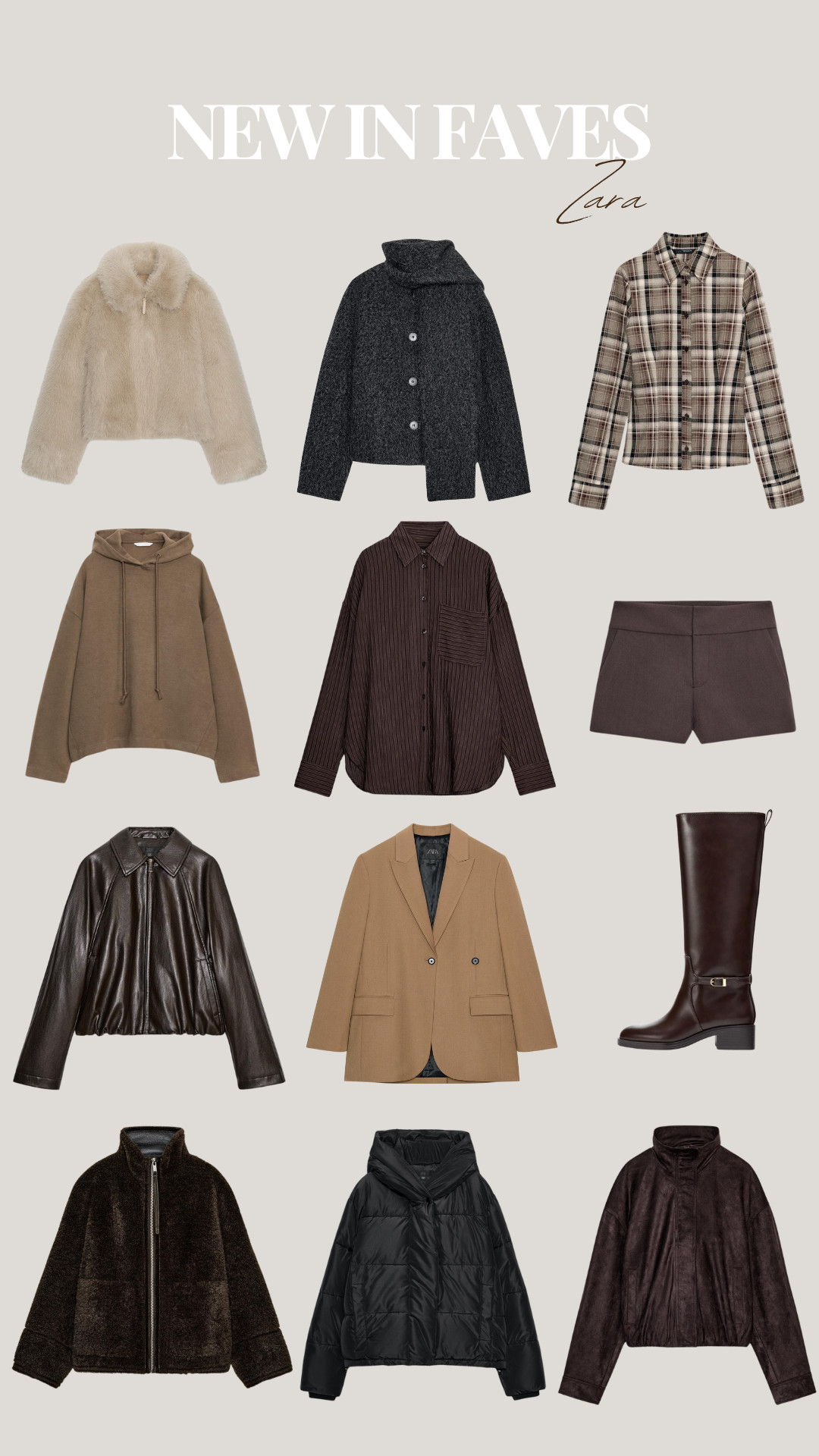 Zara Autumn Winter Collection, Zara Winter Coat, Hoodie, Shorts, Shirt, Boots, Leather Bomber 

 #LTKuk #LTKwinter #LTKstyletip