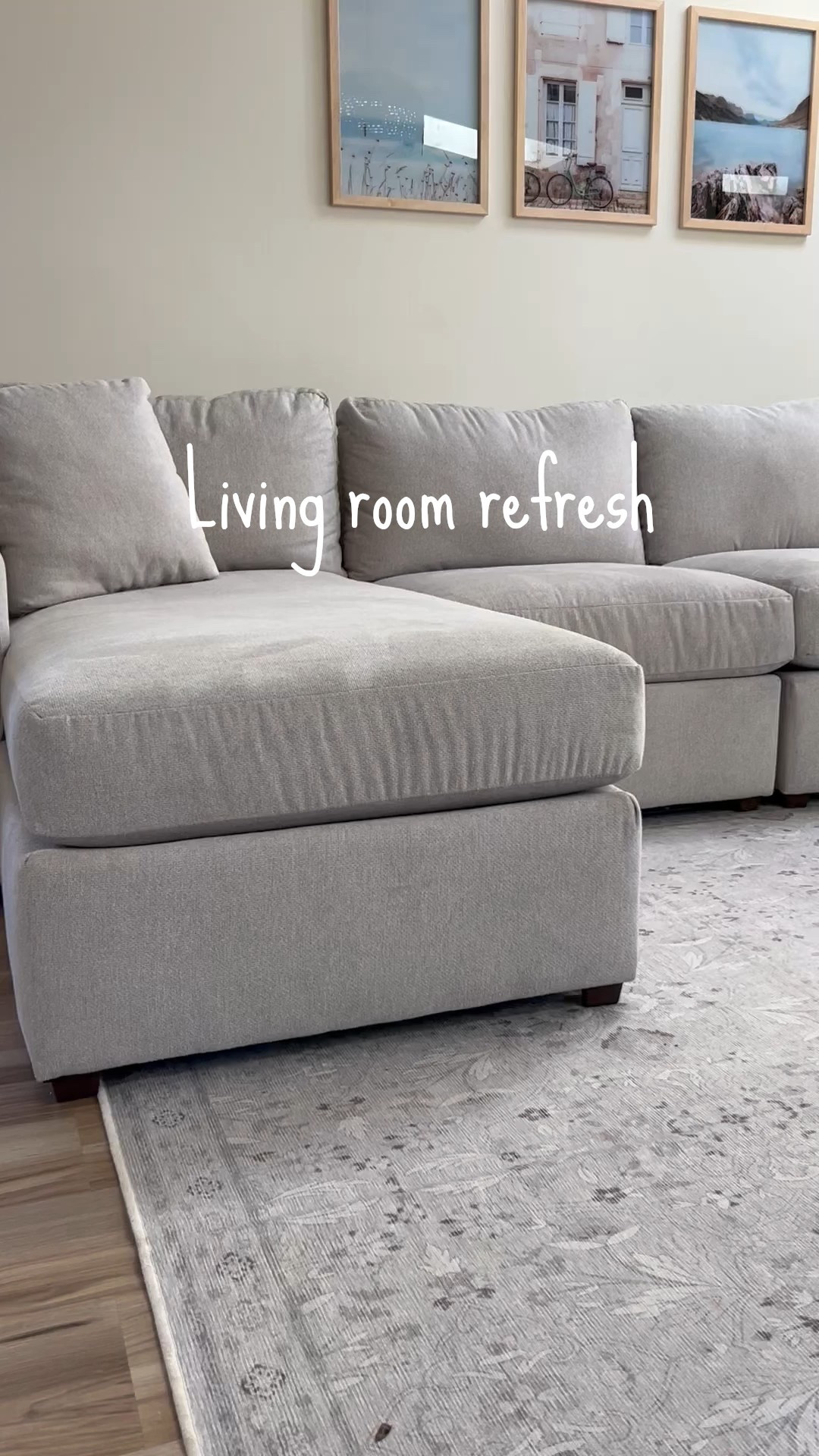 Living room refresh with new furniture 🫶 linked everything here from wall battery operated sconces to new decor by hearth and hand! 

#LTKSpringSale #LTKWatchNow #LTKHome