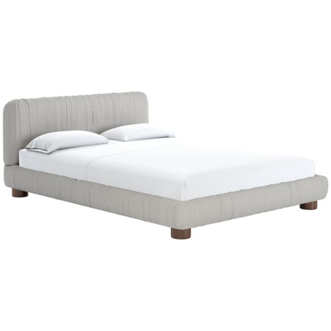 Cantar Queen Bed Nomad Stone | CB2