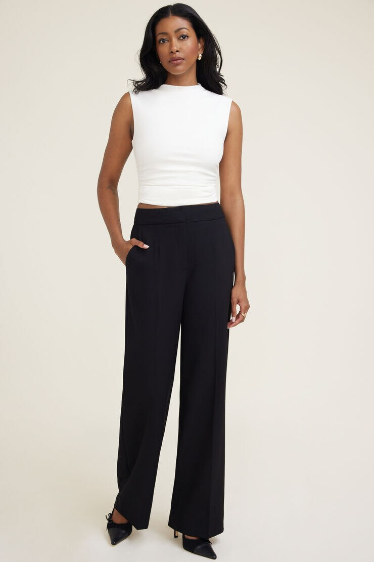 Yasmin Straight Leg Pants | Dynamite Clothing