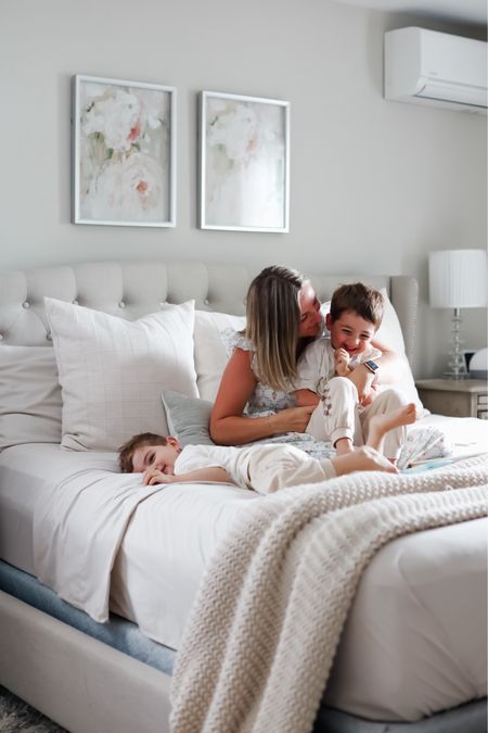 Mother’s Day gift ideas - this sheet set! Its extremely soft, breathable, temperature controlled, help with night sweats and come in so many colors

Bedding
King sized bedding 
Bedroom 

#LTKFamily #LTKGiftGuide #LTKHome