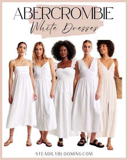 White dresses are a must in your closet. These are great options on sale

#LTKunder100 #LTKFind #LTKsalealert