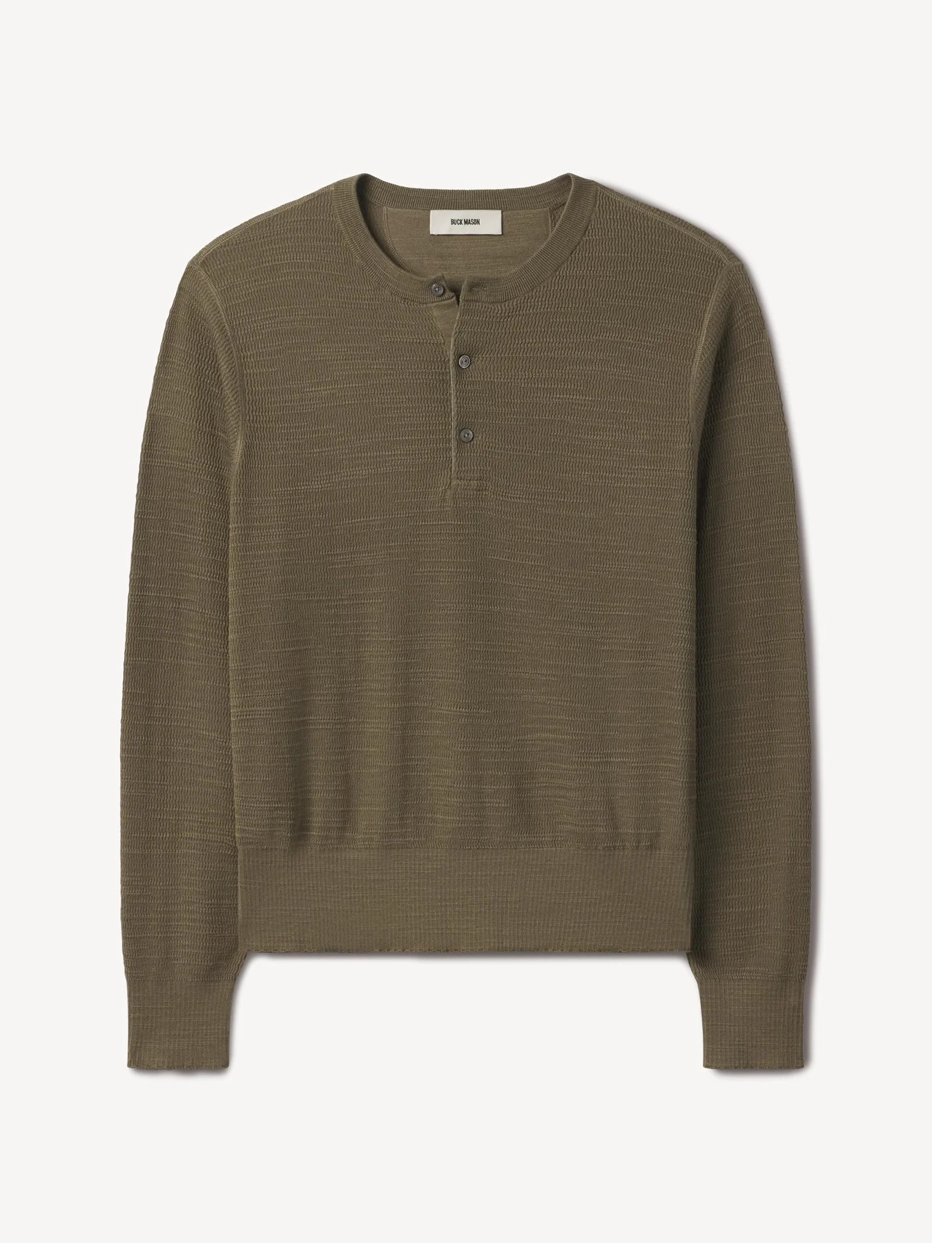 Olive Daybreak Knit Rower - Buck Mason- Modern American Classics | Buck Mason