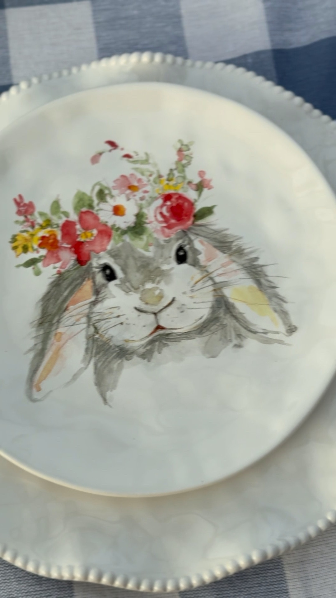 The cutest Easter bunny plates for your Easter Tablescape! These adorable plates are from @wayfair! #wayfairpartner #wayfair 

#LTKFindsUnder50 #LTKWatchNow #LTKHome