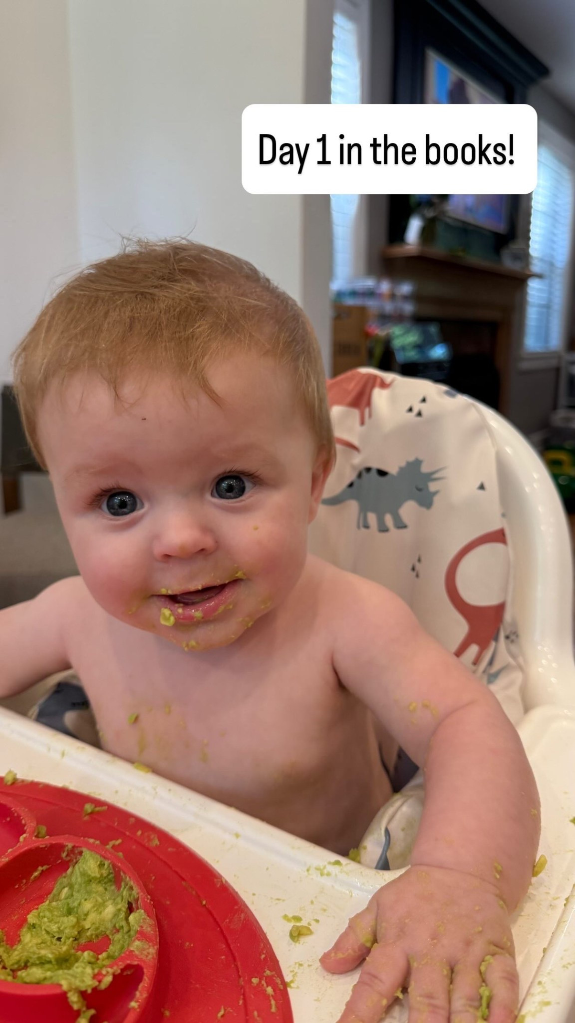 Day 1 of Baby Led Weaning in the books!

#LTKKids #LTKBaby #LTKFamily