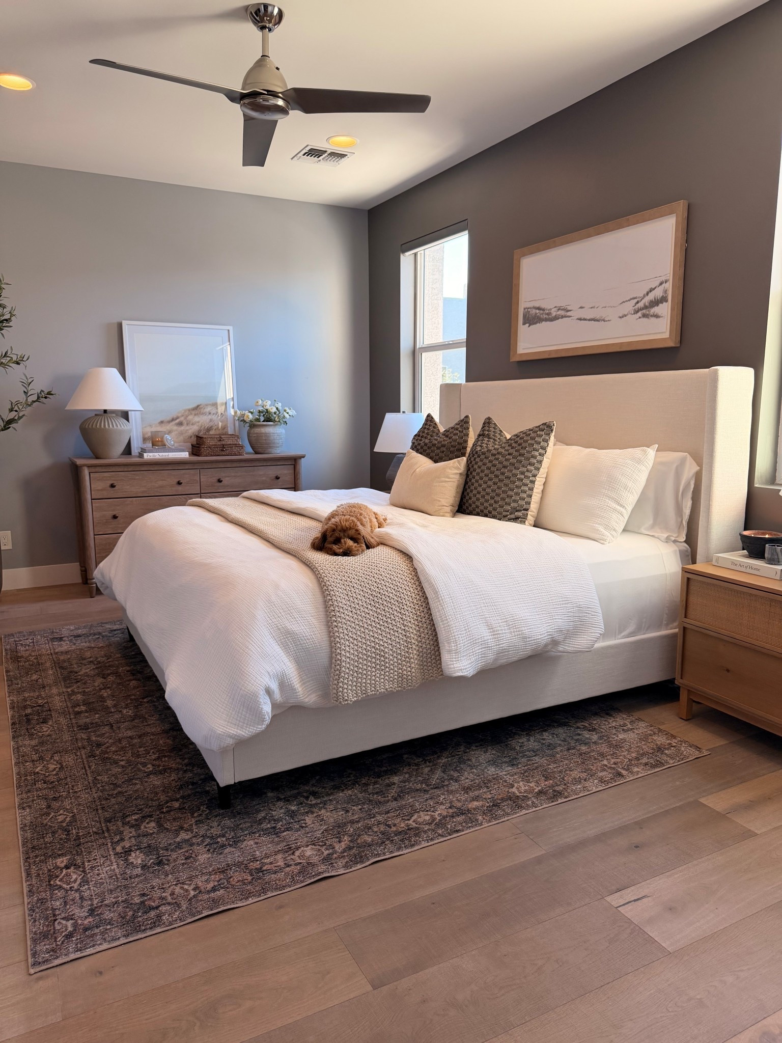 Affordable bedroom decor + king bed 🤎

#LTKHome