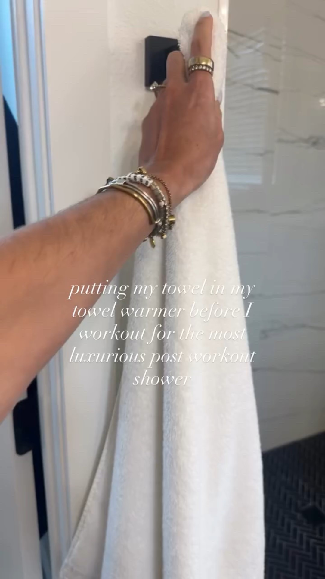 putting my towel in my towel warmer before I workout for the most luxurious post workout shower! luxury that’s changed my daily routine SAMEAT Heated Towel Warmers for Bathroom - Large Towel Warmer Bucket, Wood Handle, Auto Shut Off, Fits Up to Two 40"X70" Oversized Towels, Best Ideals #pbdd2025 #amazonprime

#LTKSaleAlert #LTKActive #LTKHome