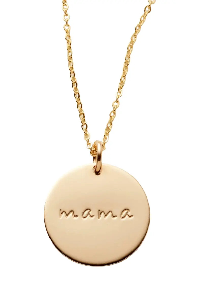 Mama Disc Necklace | Nordstrom