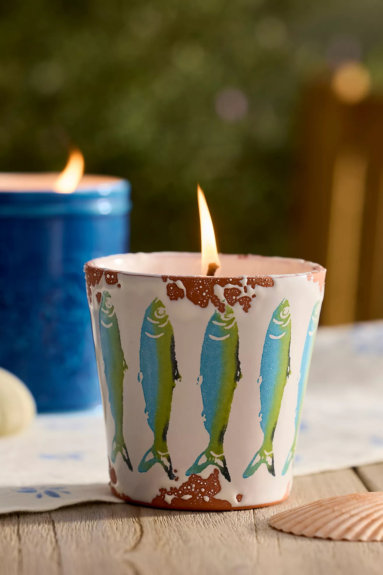 Fish Citronella Candle | Anthropologie (US)