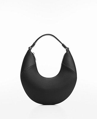 MANGO Women's Leather-Effect Shoulder Bag - Macy's | Macy's