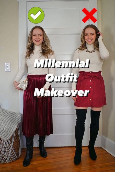 Millennial outfit makeover
Small skirt


#LTKsalealert #LTKCyberWeek #LTKstyletip
