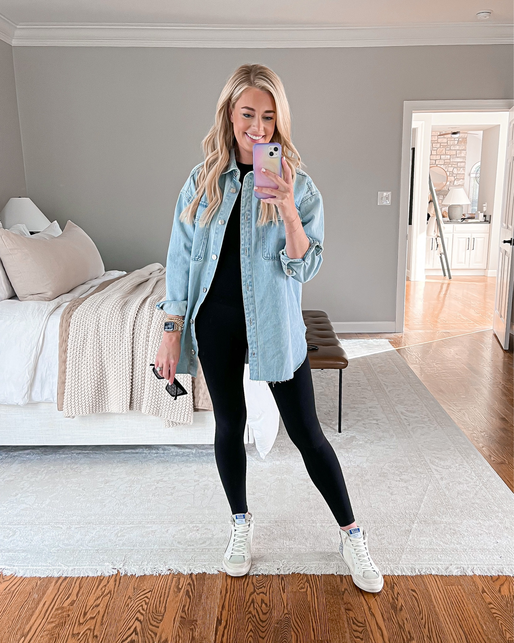 Target Denim Shacket // wearing an XS in shacket (sized down one for a less oversized fit)

Spring shacket, shacket, denim shacket, Target shacket, spring outfit, leggings, winter outfit 

#LTKFind #LTKGiftGuide #LTKstyletip