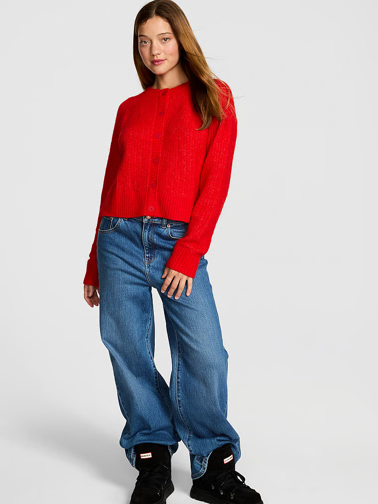 Buy Lady Cardigan, Icy Blue - Order Sweaters online - Victoria's Secret US | Victoria's Secret (US / CA )